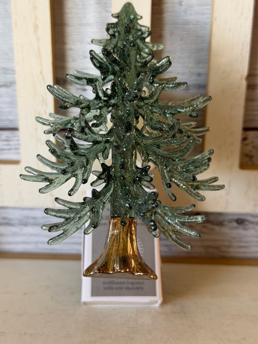 Bath & Body Works Christmas Natural PINE TREE Wallflower Plug-in Nightlight New - Picture 3 of 4